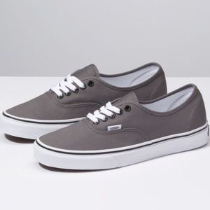 Women’s Vans “Authentic” in Pewter/Black